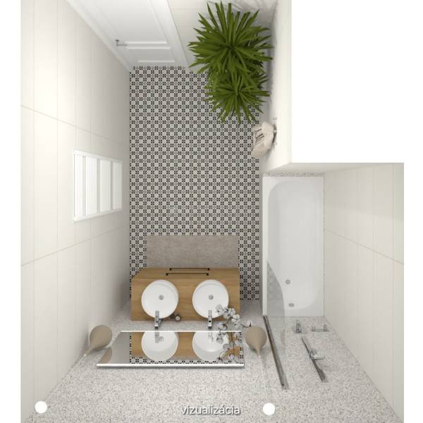 kúpeľňa - vizualizácia